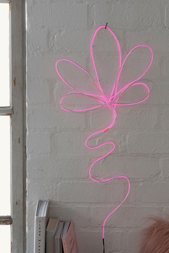 Make Your Own Neon Pink Fairy Lights #1