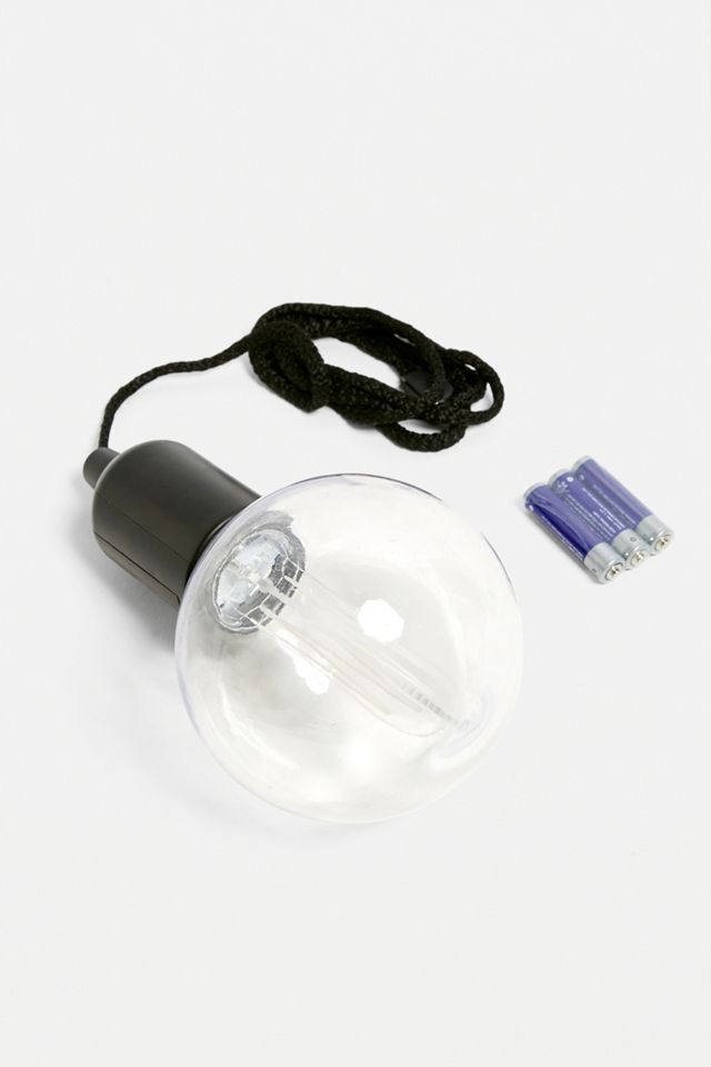 Kikkerland Large Edison Pull Hanging Light Bulb #2