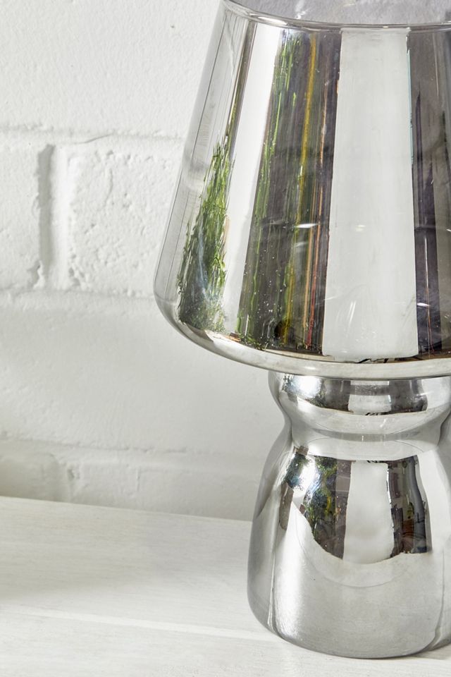 Classic Silver Glass Table Lamp #2