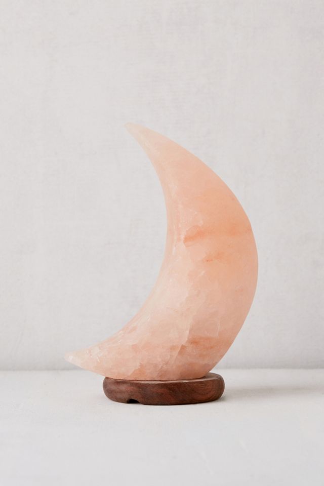 Large Himalayan Moon Crescent Salt Lamp #4