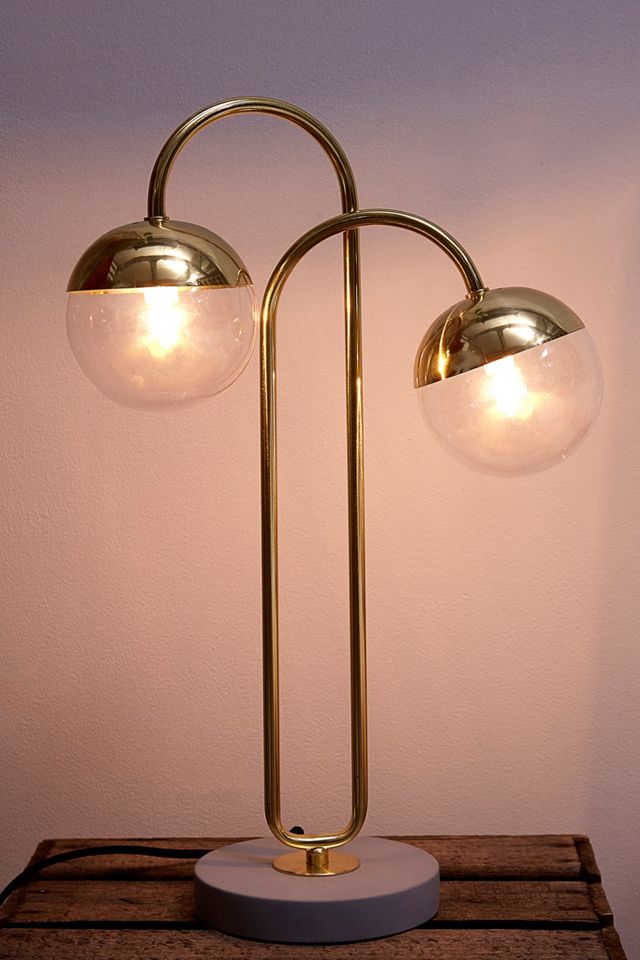 Double Orb Table Light #1
