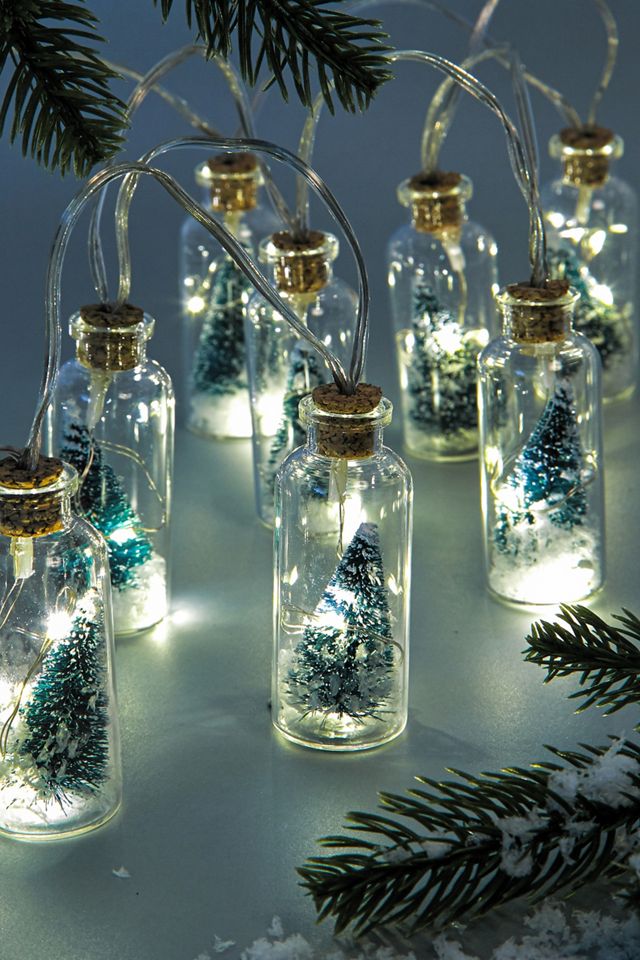 Mini Christmas Tree Bottles | Urban Outfitters UK