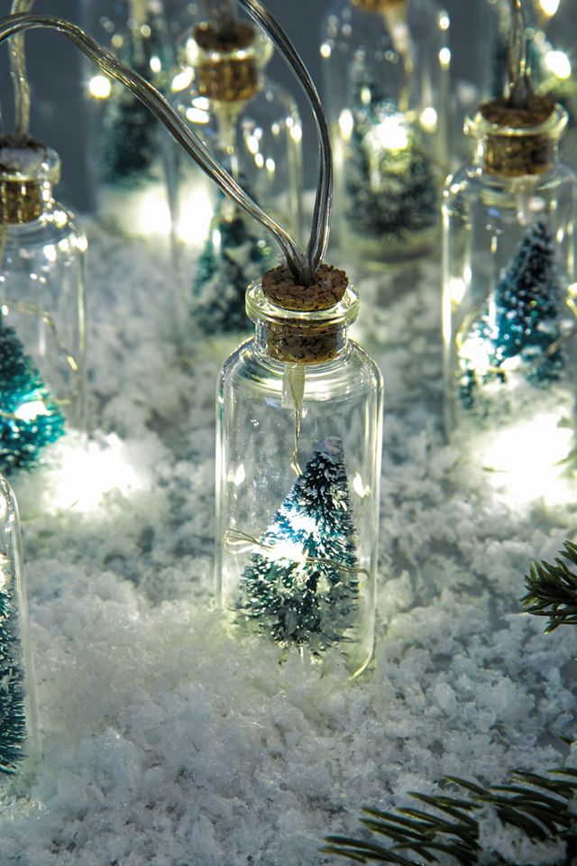 Mini Christmas Tree Bottles | Urban Outfitters UK