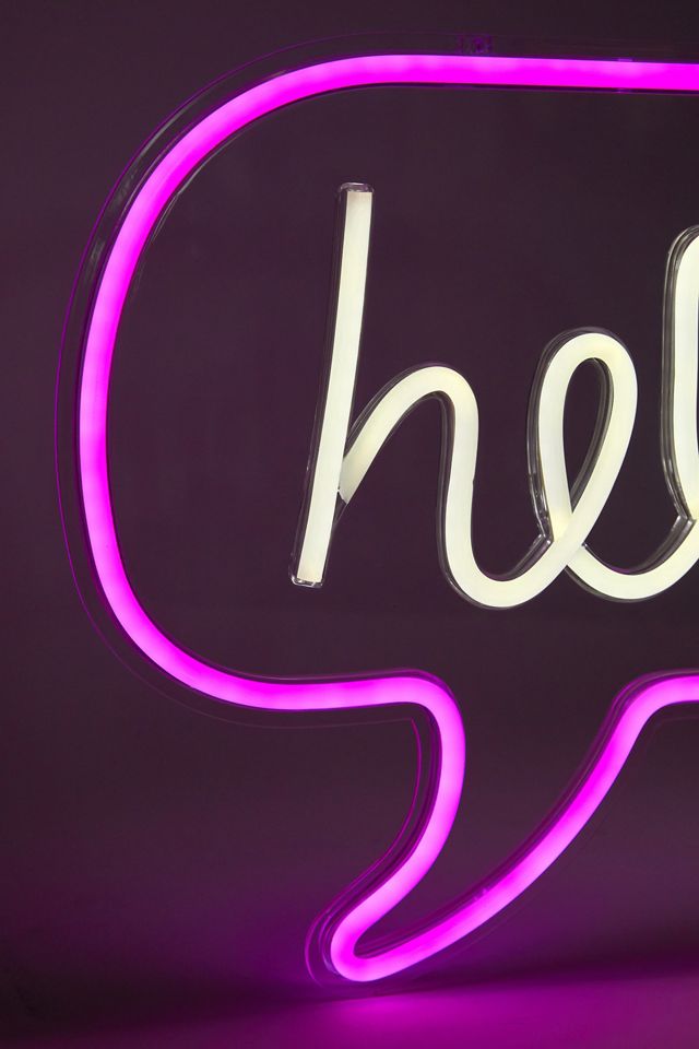 Hello Neon Light #1