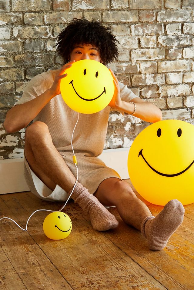 Lampada Decorativa Smiley Gialla XL Mr Maria #1
