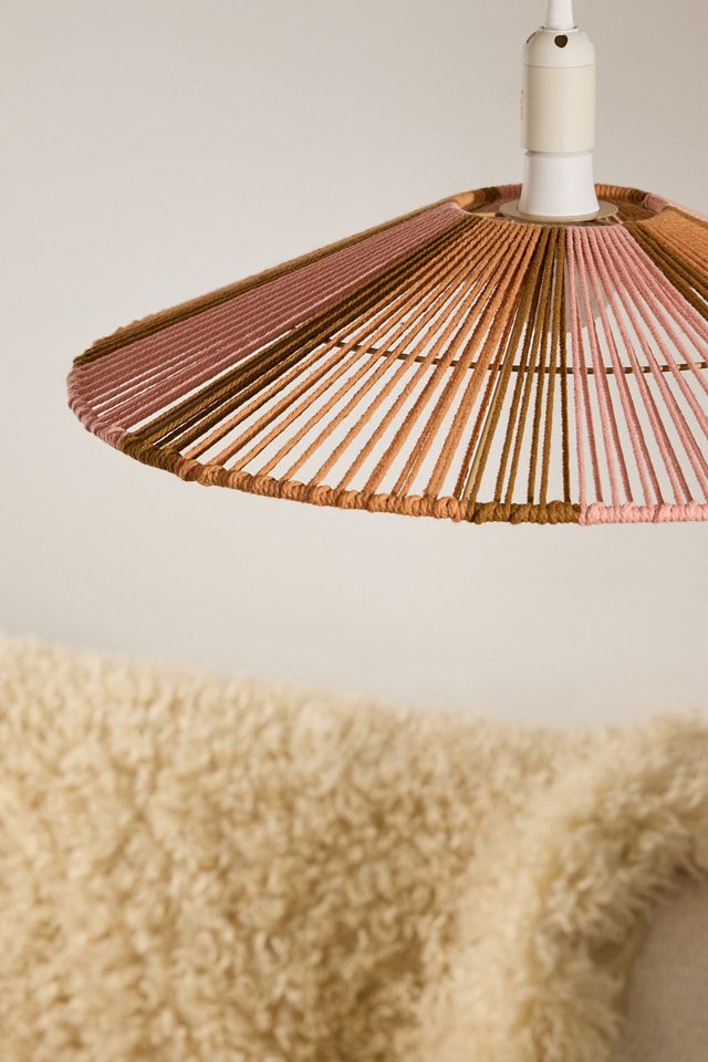 Abat-jour de Lampe Orange en Forme d'OVNI #1