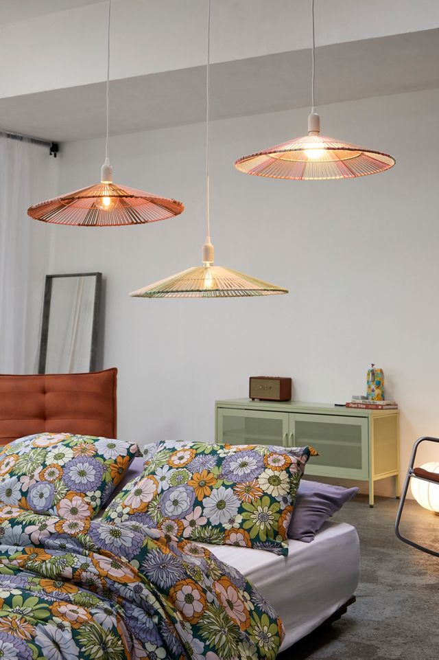 Abat-jour de Lampe Orange en Forme d'OVNI #3