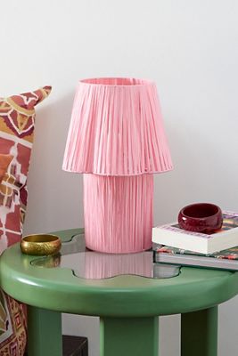 Paper Crepe Table Lamp