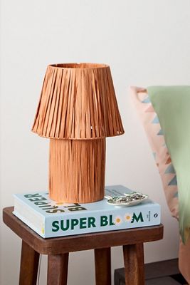 Paper Crepe Table Lamp