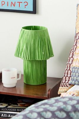 Paper Crepe Table Lamp