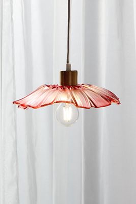 Lampada a Sospensione a Fiore con Spina