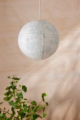 Blue Toile Lamp Shade