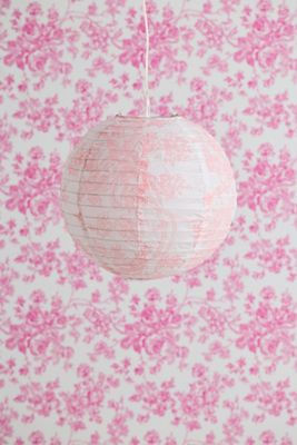 Rosa Toile Lampenschirm