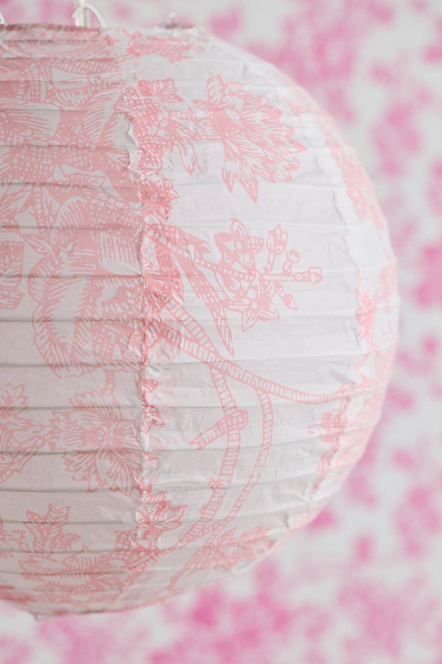 Paralume in Toile Rosa #2