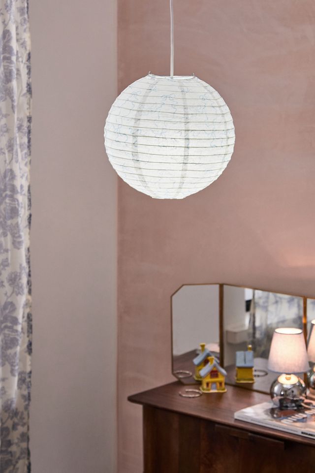 Lacey Bows Paper Lamp Shade #1