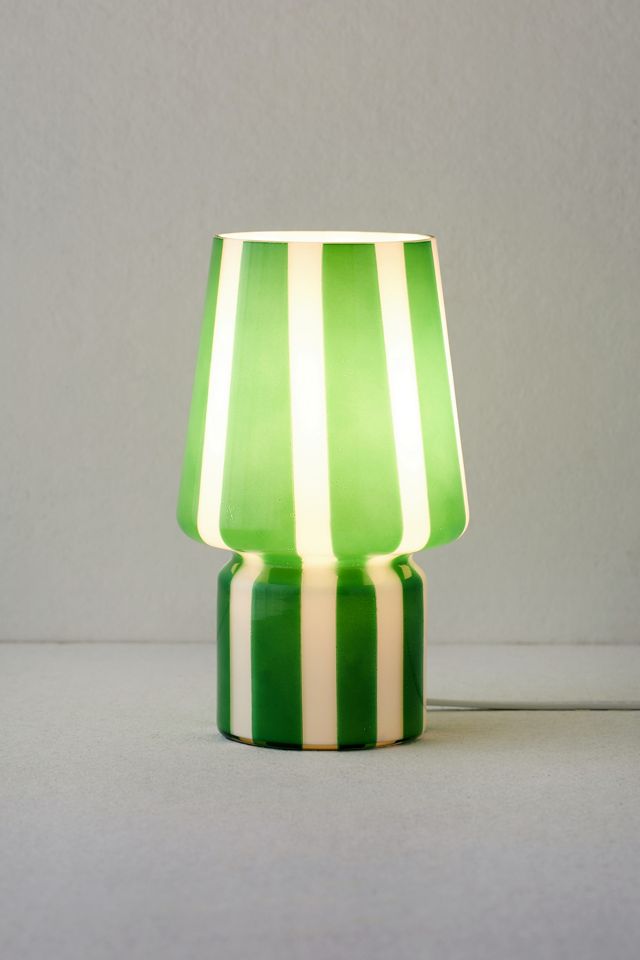 Stripe Little Glass Table Lamp #3