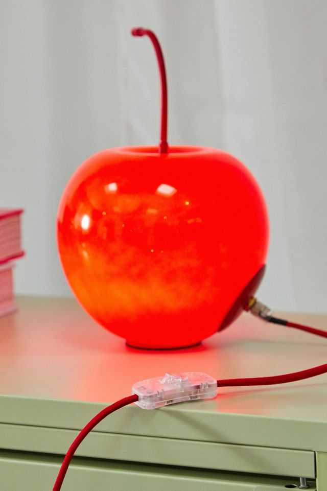 Lampe de Table Cerise - Décoration Unique et Fruitée