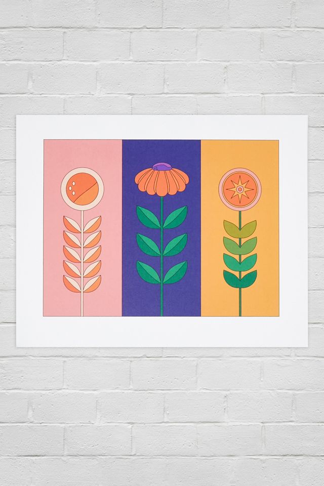 Deny Spring Bloom Poster | Urban Outfitters UK