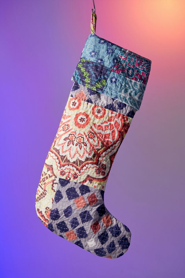 Urban Renewal One-Of-A-Kind Christmas Stocking #1