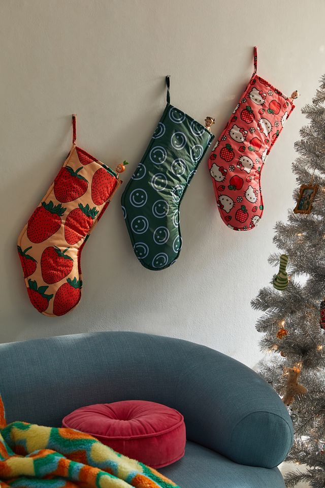 BAGGU Hello Kitty Apple Holiday Stocking #3