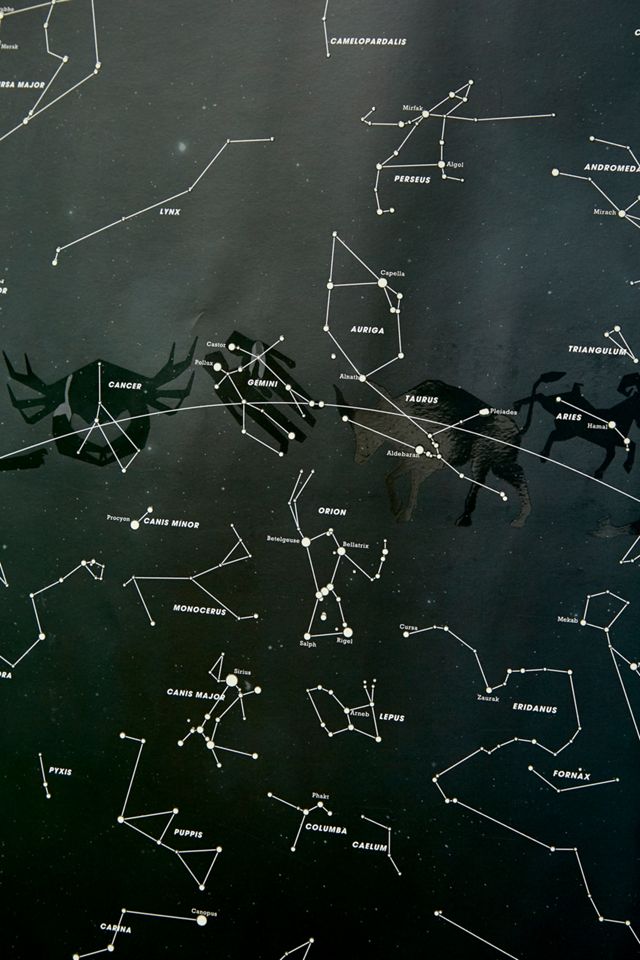 Glow-in-the-Dark Star Map #2