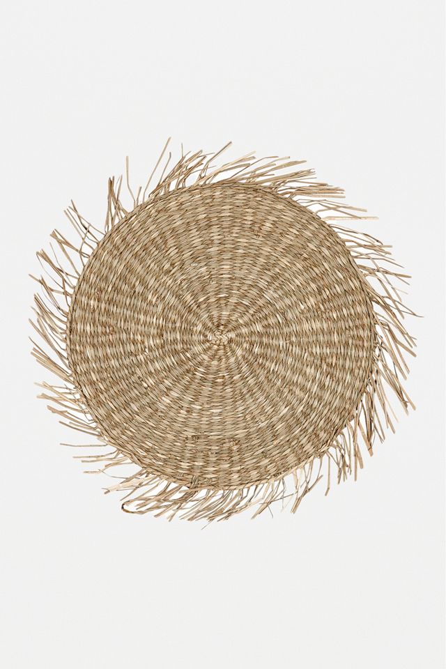 Rattan Wall Disc | Urban Outfitters UK