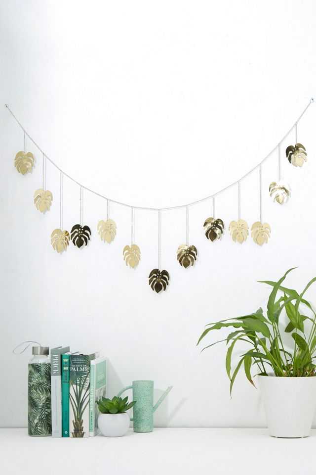 Monstera Leaf Banner