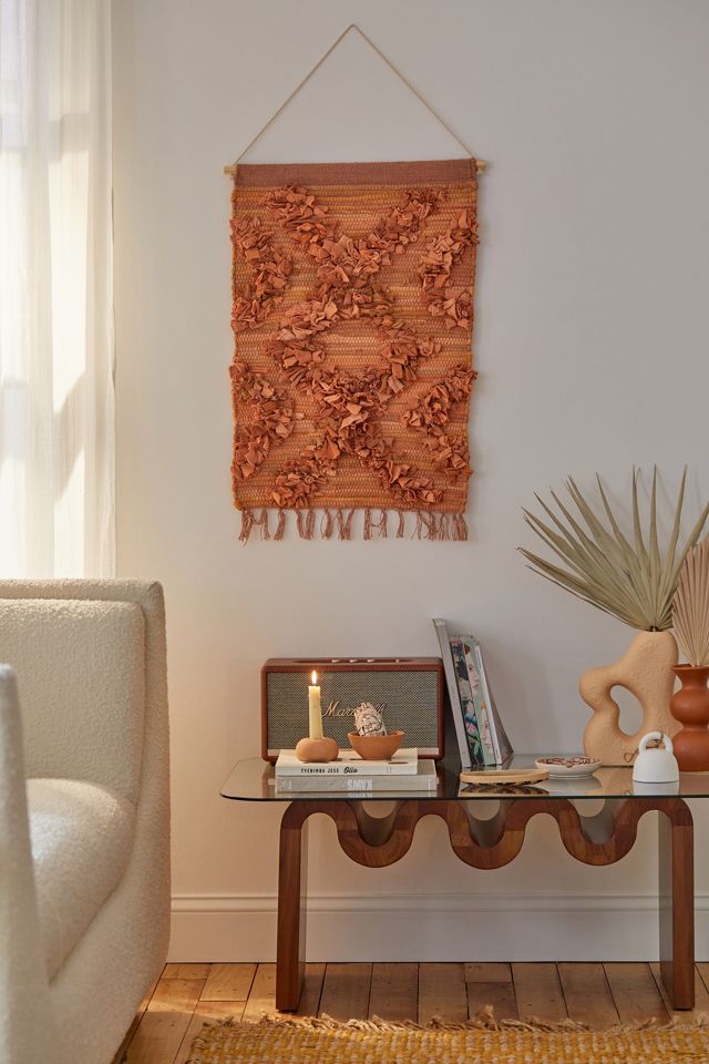 Jalen Rust Tufted Wall Hanging