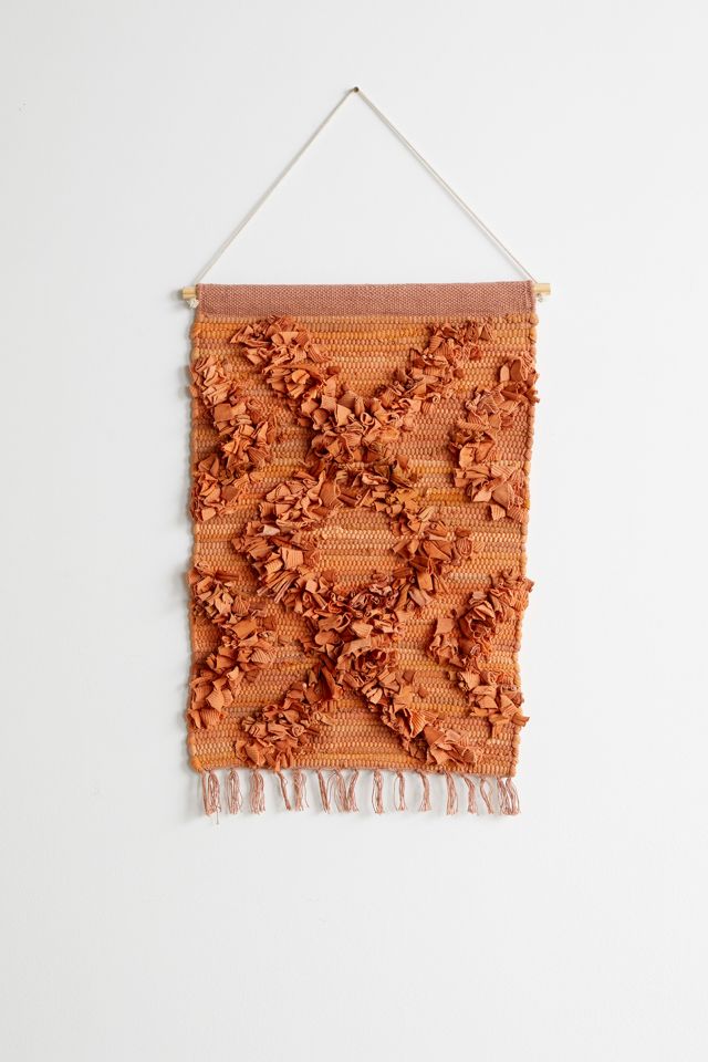 Jalen Rust Tufted Wall Hanging #1