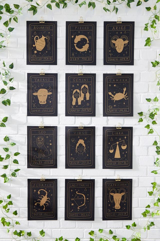 Poster stampato dei tarocchi della Vergine #2