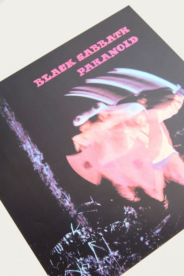 Black Sabbath Paranoid Album Poster #1