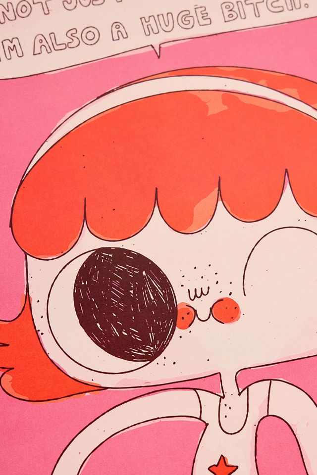 THE BURGERBABIE Non Solo Un Bel Viso Stampa Artistica da Parete 30x40 #1