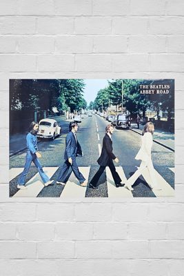 Impression murale Beatles Abbey Road 60x91cm