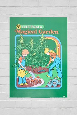 Steven Rhodes Magical Garden 30x40cm Wall Art Print