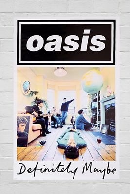 Oasis Definitely Maybe 61x91cm Wall Art Print