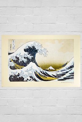 Impresión de Arte de Pared Great Wave 60x91cm
