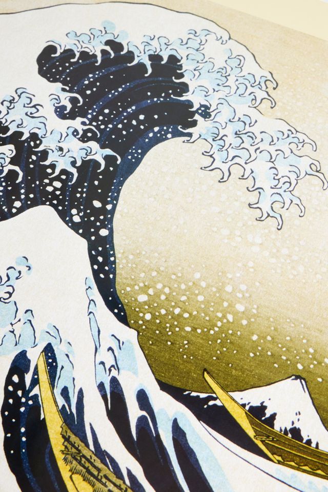 Stampa artistica da parete Great Wave 60x91cm #1