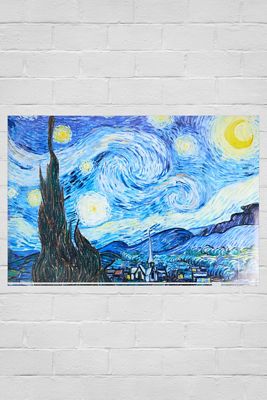 Stampa Artistica da Parete Van Gogh Notte Stellata 60x91cm