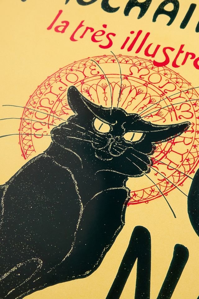 Stampa Artistica da Parete Chat Noir 60x91cm #1
