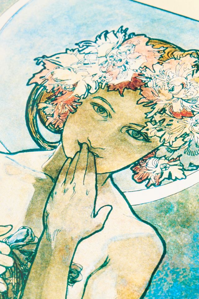 Impresión de Arte de Pared Mucha Moon 60x91cm #1
