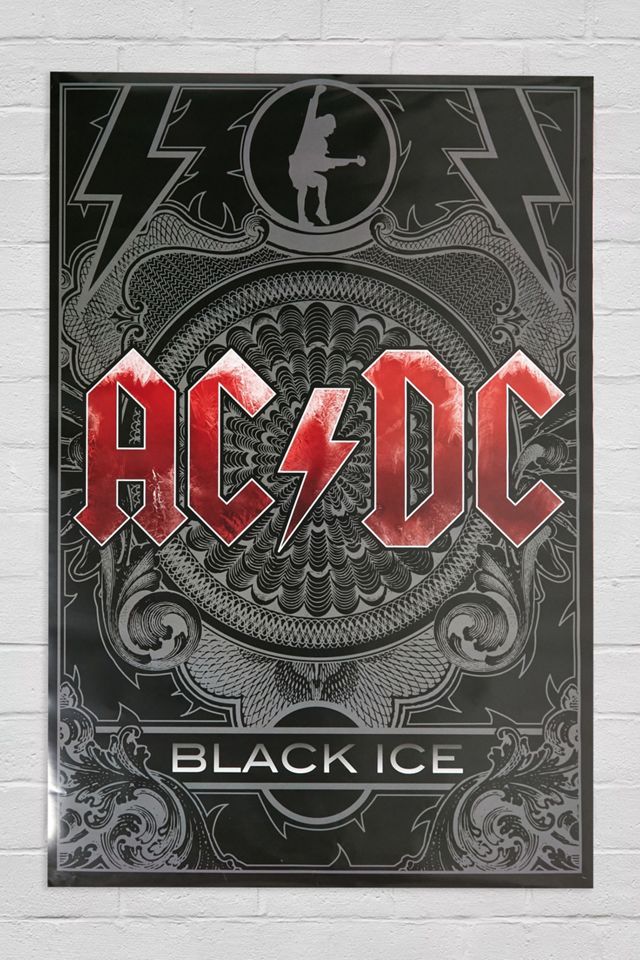 AC/DC Black Ice Maxi Poster | Urban Outfitters UK