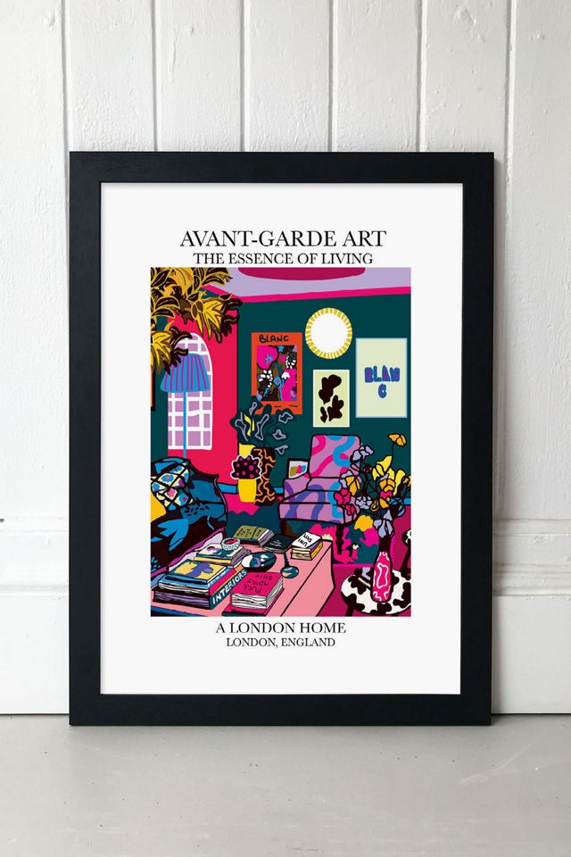 blanchouse London Wall Art Print Urban Outfitters UK