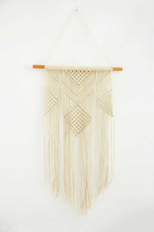 Retro Macramé Wall Hanging #1