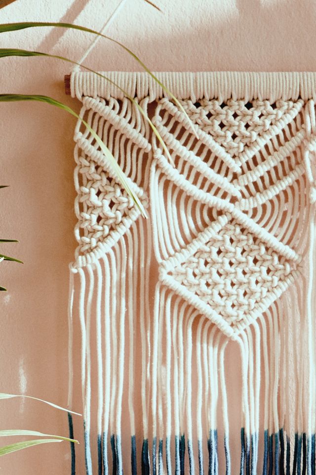 Colgante de pared Dip-Dye Macrame #1