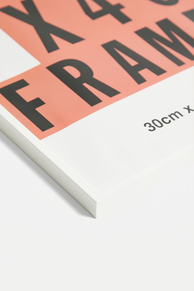 White Metal 30x40 Poster Frame #1