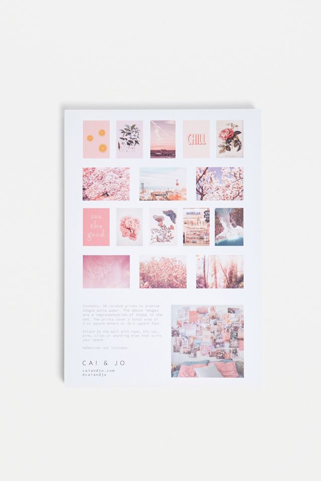 Cai & Jo Peachy Pink Collage Kit #2