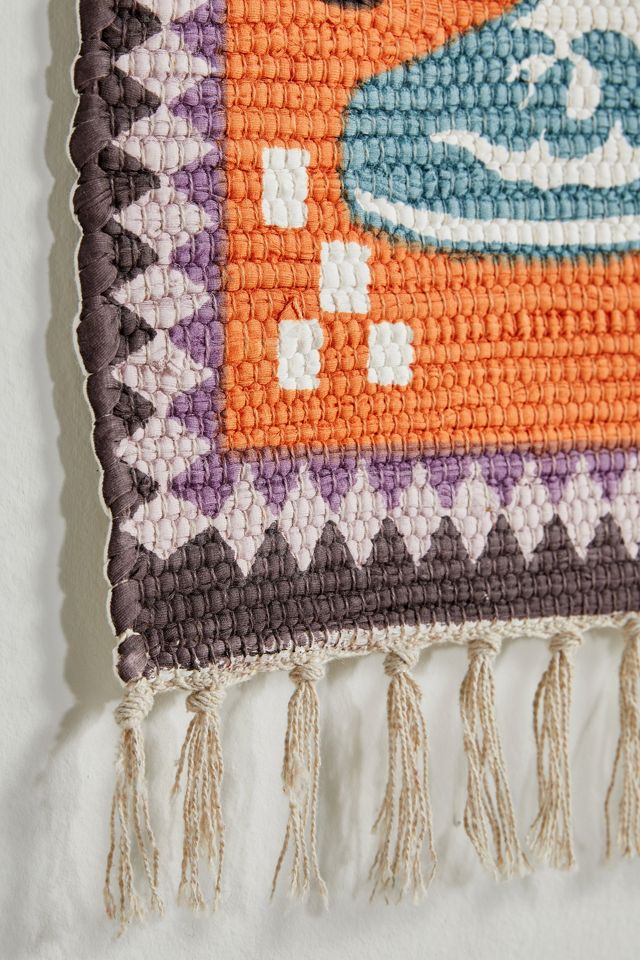 Cowboy Boot Woven Wall Hanging  #5