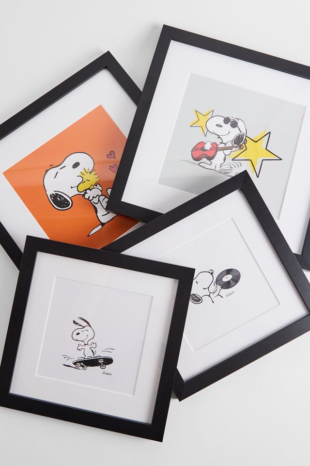 Peanuts Love 12x12 Framed Wall Art Print #3