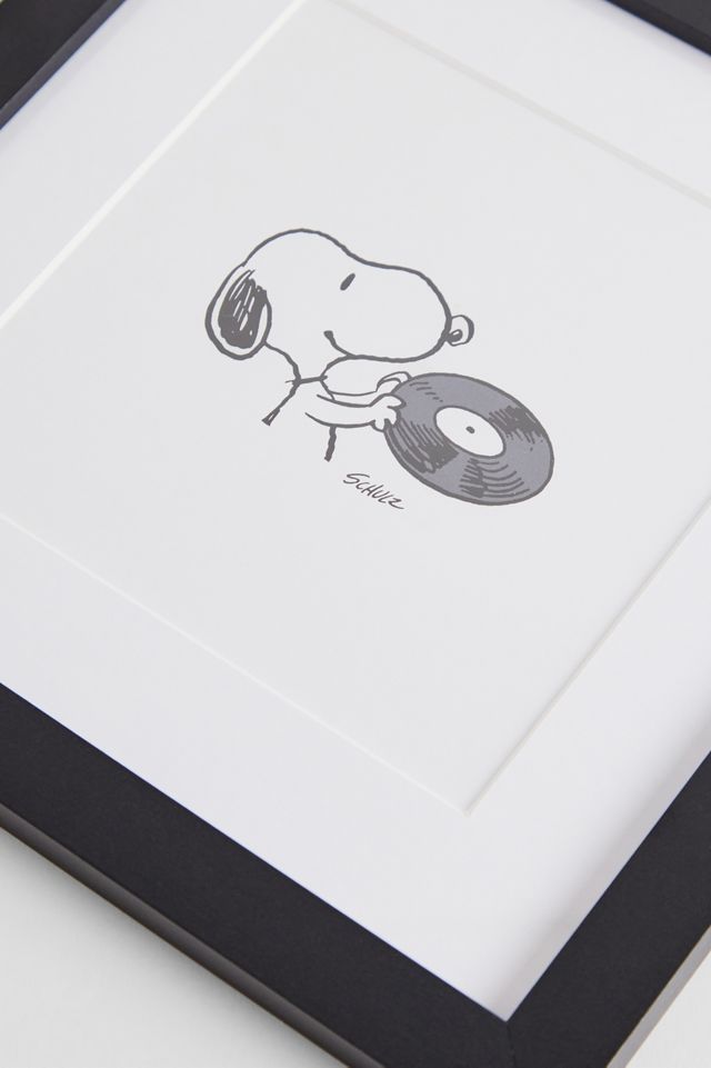 Peanuts Vinyl 9x9 Framed Wall Art Print #1