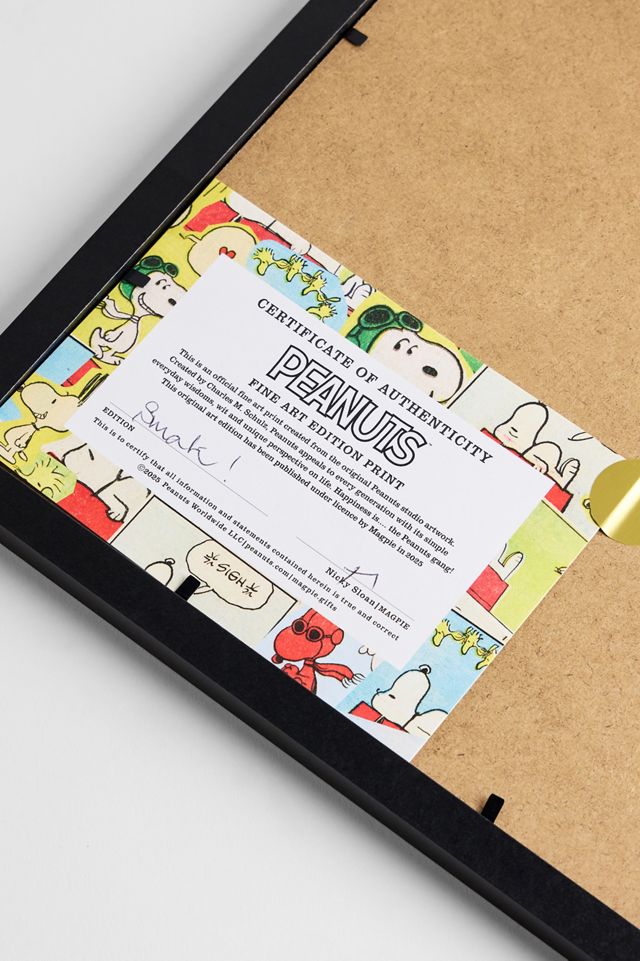 Impresión de Arte de Pared Enmarcada Peanuts Smak 9x9 #2